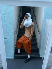 tek shorts orange