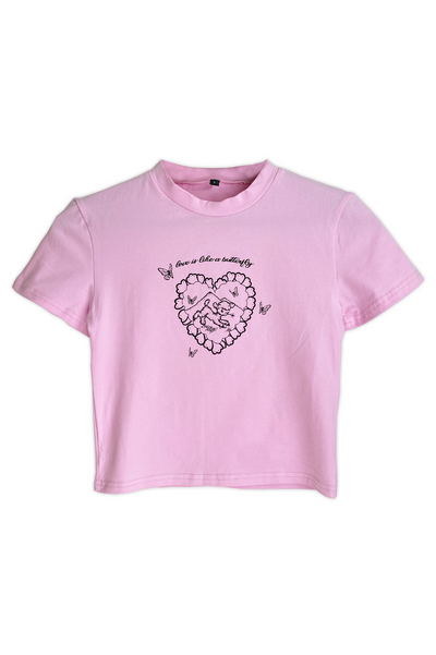 LIKE A BUTTERFLY BABY TEE